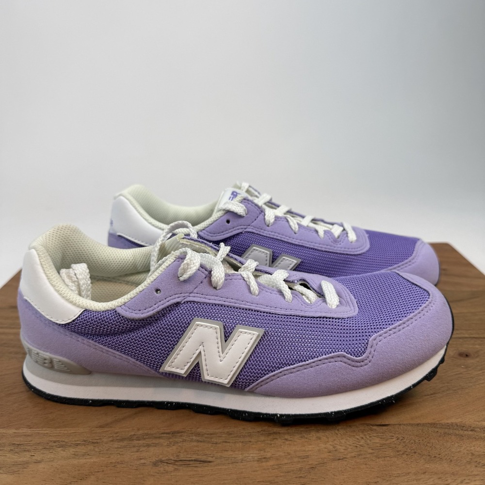 New Big Kids New Balance 515 Purple Mesh Comfort Athletic Sneakers Size 5 Y NIB